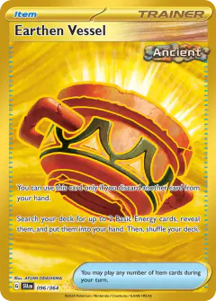 Earthen Vessel Hyper Rare card from Shrouded Fable