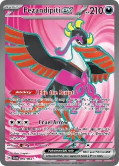 Fezandipiti ex Ultra Rare card from Shrouded Fable