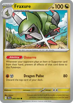 Fraxure Common card from Shrouded Fable