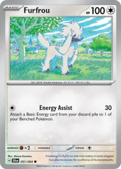 Furfrou Common card from Shrouded Fable