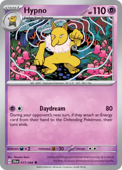 Hypno Uncommon card from Shrouded Fable