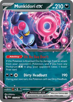 Munkidori ex Double Rare card from Shrouded Fable
