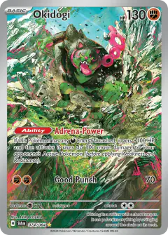 Okidogi Illustration Rare card from Shrouded Fable