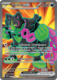 Okidogi ex Ultra Rare card from Shrouded Fable