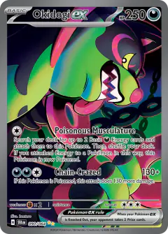 Okidogi ex Special Illustration Rare card from Shrouded Fable