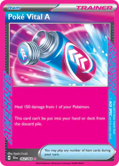 Poké Vital A ACE SPEC Rare card from Shrouded Fable