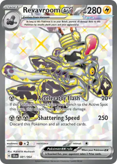 Revavroom ex Ultra Rare card from Shrouded Fable