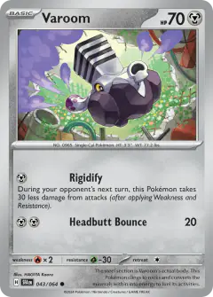 Varoom Common card from Shrouded Fable