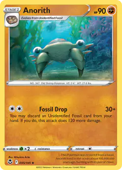 Anorith Uncommon card from Silver Tempest