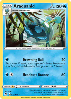 Araquanid Uncommon card from Silver Tempest