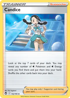 Candice Uncommon card from Silver Tempest