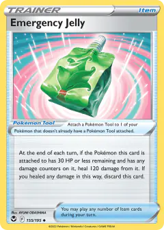 Emergency Jelly Uncommon card from Silver Tempest