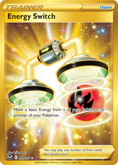 Energy Switch Rare Secret card from Silver Tempest