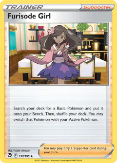 Furisode Girl Uncommon card from Silver Tempest