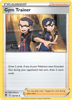 Gym Trainer Uncommon card from Silver Tempest