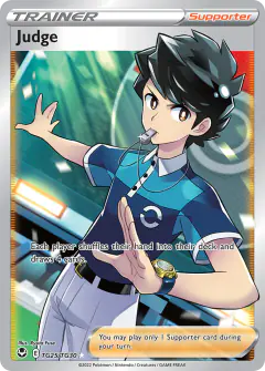 Judge Rare Ultra card from Silver Tempest