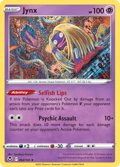 Jynx Uncommon card from Silver Tempest