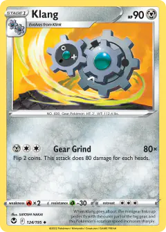 Klang Uncommon card from Silver Tempest