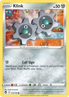 Klink Common card from Silver Tempest
