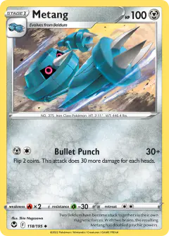 Metang Uncommon card from Silver Tempest