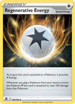 Regenerative Energy Uncommon card from Silver Tempest