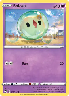 Solosis Common card from Silver Tempest