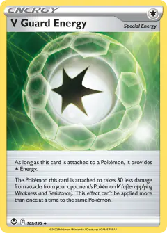 V Guard Energy Uncommon card from Silver Tempest