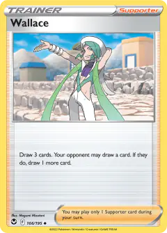 Wallace Uncommon card from Silver Tempest