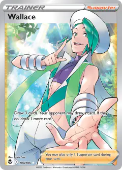 Wallace Rare Ultra card from Silver Tempest
