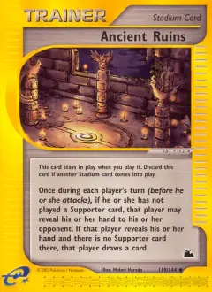 Ancient Ruins Uncommon card from Skyridge