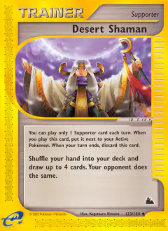 Desert Shaman Uncommon card from Skyridge