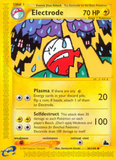 Electrode Uncommon card from Skyridge