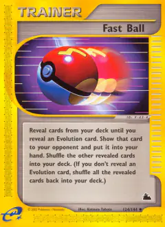 Fast Ball Uncommon card from Skyridge