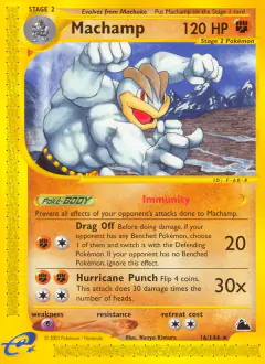 Machamp Rare card from Skyridge