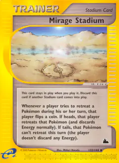Mirage Stadium Uncommon card from Skyridge