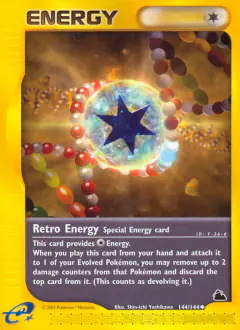 Retro Energy Uncommon card from Skyridge