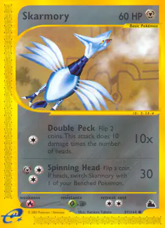 Skarmory Common card from Skyridge
