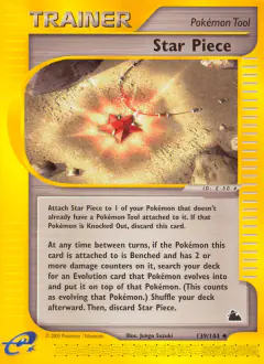 Star Piece Uncommon card from Skyridge