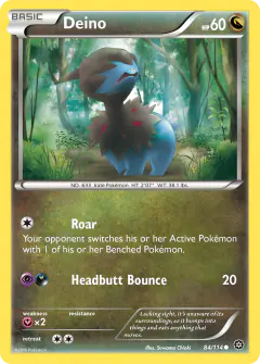 Deino Common card from Steam Siege