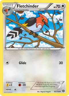 Fletchinder Uncommon card from Steam Siege