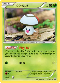 Foongus Common card from Steam Siege
