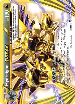 Hydreigon BREAK Rare BREAK card from Steam Siege