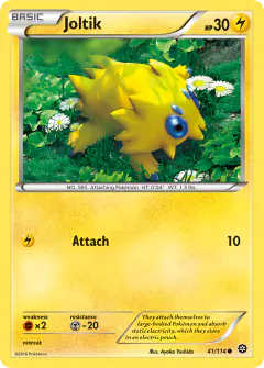 Joltik Common card from Steam Siege
