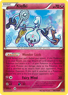 Klefki Uncommon card from Steam Siege