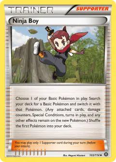 Ninja Boy Uncommon card from Steam Siege