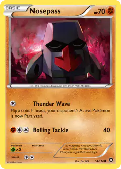 Nosepass Common card from Steam Siege