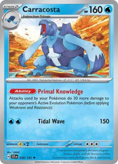 Carracosta Rare card from Stellar Crown
