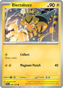 Electabuzz Common card from Stellar Crown