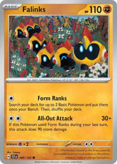Falinks Common card from Stellar Crown