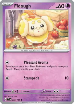 Fidough Common card from Stellar Crown